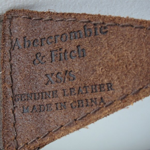 Abercrombie & Fitch Womens X-Small / Small Brown Beaded Bohemian Belt - Picture 4 of 10